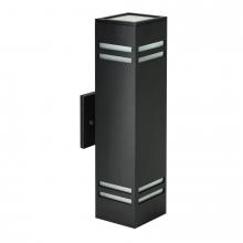  LIT37198BK - Viking Ext. 20"H Wall Lt Black