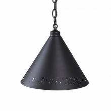  A24210CH-97 - Canyon Pendant Medium - Possession Point - Black Iron Finish - Chain