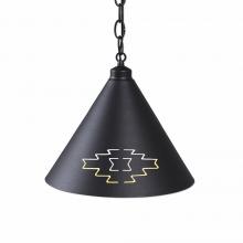  A24284CH-97 - Canyon Pendant Medium - Pueblo - Black Iron Finish - Chain