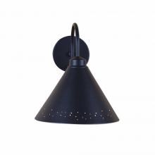  A52510-97 - Canyon Sconce Large - Possesion Point - Black Iron Finish