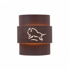  A56139-27 - Northridge Sconce Small - Bison - Rustic Brown Finish