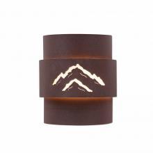  A56141-27 - Northridge Sconce Small - Mountain - Rustic Brown Finish