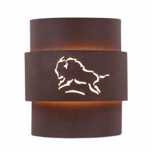  A56239-27 - Northridge Sconce Large - Bison - Rustic Brown Finish