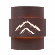  A56241-27 - Northridge Sconce Large - Mountain - Rustic Brown Finish