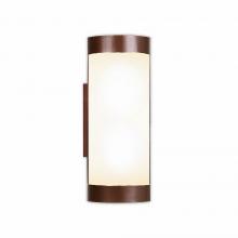  M59101FC-50 - Kincaid Exterior Sconce - Rustic Plain - Frosted Glass Bowl - Aged Copper Metallic Finish