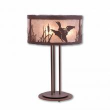  M69164AL-27 - Kincaid Desk Lamp - Loon - Almond Mica Shade - Rustic Brown Finish