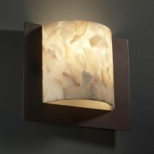 Justice Design Group ALR-5560-DBRZ-LED-1000 - Framed Square 3-Sided Wall Sconce (ADA)