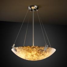 Justice Design Group ALR-9621-35-MBLK-LED-3000 - 18" Pendant Bowl w/ U-Clips