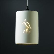 Justice Design Group CER-9620-BIS-LED1-700 - Sun Dagger Small Cylinder LED Pendant