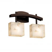 Justice Design Group ALR-8592-55-DBRZ - Archway 2-Light Bath Bar