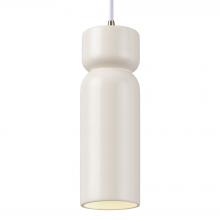 Justice Design Group CER-6510-MAT-ABRS-WTCD - Tall Hourglass Pendant