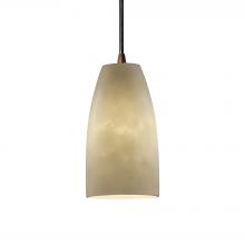 Justice Design Group CLD-8816-28-DBRZ-LED1-700 - Small 1-Light LED Pendant