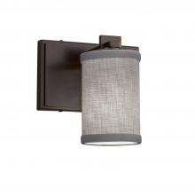 Justice Design Group FAB-8441-10-GRAY-DBRZ-LED1-700 - Era 1-Light LED Wall Sconce