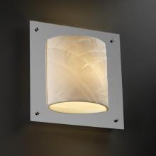 Justice Design Group PNA-5561-BANL-CROM-LED-1000 - Framed Square 4-Sided Wall Sconce (ADA)