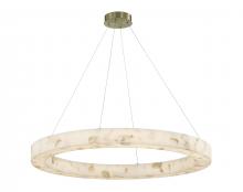 Justice Design Group ALR-8226-BRSS - Medley 42" LED Ring Pendant