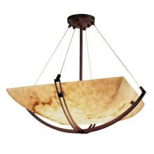 Justice Design Group FAL-9727-25-DBRZ - 48" Pendant Bowl w/ Crossbar