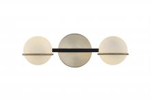 Justice Design Group FSN-4162-OPAL-MBBR - Centric 2-Light Bath Bar