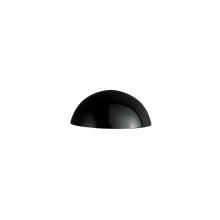 Justice Design Group CER-1300W-BLK-LED1-1000 - Small LED Quarter Sphere - Downlight (Outdoor)