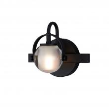 Justice Design Group FSN-8061-CLOP-MBLK - Conduit 1-Light Wall Sconce