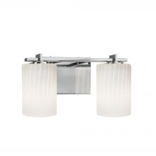 Justice Design Group FSN-8442-10-RBON-CROM - Era 2-Light Bath Bar