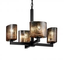 Justice Design Group FSN-8829-10-MROR-NCKL - Modular 4-Light Chandelier