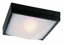  43304 BK - 1 LT FLUSHMOUNT-FROSTED GLASS