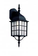  4420-1 BK - San Gabriel 19.5" Wall Lantern