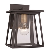  50760 BK - 1LT OUTD WALL LANTERN BELEN SM