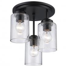  80520-3 BK - Flush Mount Lighting Black