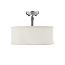  3923MN-480 - 3 Light Semi-Flush