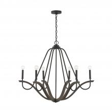 Capital Canada 447661CK - 6-Light Chandelier