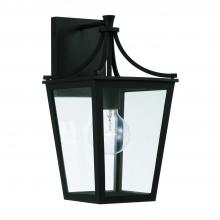  947911BK - 1 Light Outdoor Wall Lantern