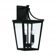  947931BK - 3 Light Outdoor Wall Lantern