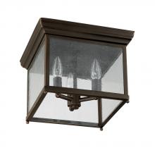  9546OB - 3 Light Outdoor Flush Mount