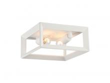 Golden Canada 2073-FM NWT - Smyth 2-Light Flush Mount in Natural White