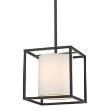 Golden Canada 2243-M1L BLK-MWS - Manhattan Mini Pendant in Matte Black