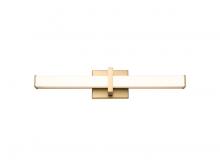 Golden Canada 5623-B24 BCB-OP - Elon 1-Light Vanity Light in Brushed Champagne Bronze with Opal Glass