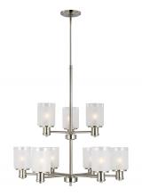 Generation Lighting 3139809-962 - Nine Light Chandelier