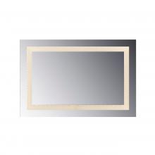  LM4IS-C4836 - LED Lighted Mirror inset Glass Style, 48" X 36" With Easy Cleat System