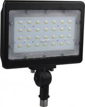  65/537 - LED Large Flood Light- 50W - 3000K - Bronze Finish - 100-277V