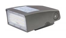  65/678 - 40 Watt Adjustable LED Wall Pack; CCT Selectable; 4800-5000 Lumens; DLC Premium