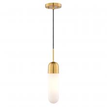  P0420 - Thalia 4.75-in. 1 Light Mini Pendant Antique Gold