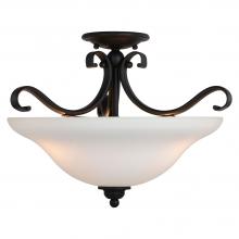  C0272 - Monrovia 17-in. Semi-Flush Mount or Pendant (Dual Mount) Oil Rubbed Bronze