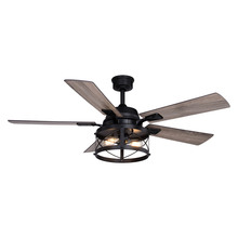 Vaxcel International F0094 - Elburn 52-in. Ceiling Fan Black