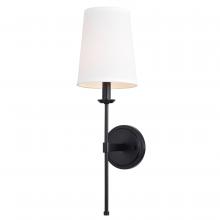  W0447 - Camden 6-in 1 Light Wall Light Matte Black