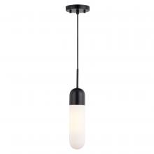  P0421 - Thalia 4.75-in. 1 Light Mini Pendant Matte Black