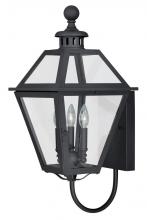 Vaxcel International T0080 - Nottingham 12-in Outdoor Wall Light Textured Black