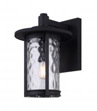  IOL567BK - Leon 1 Light Outdoor Lantern, Black Finish