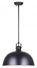  IPL222B01BK16 - Polo, IPL222B01BK16, MBK Color, 1 Lt 16" Rod Pendant, 100W Type A, 16" W x 15 - 63" H