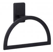 Canarm BA106A06BK - Bath Accessories, ARCHER, BA106A06BK, MBK Color, Towel Ring, 6.75" W x 6" H x 3.25" D